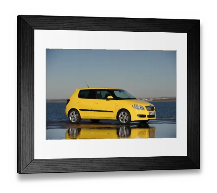 Framed Print : SKODA Fabia 2007 Framed Print : SKODA Fabia 2007