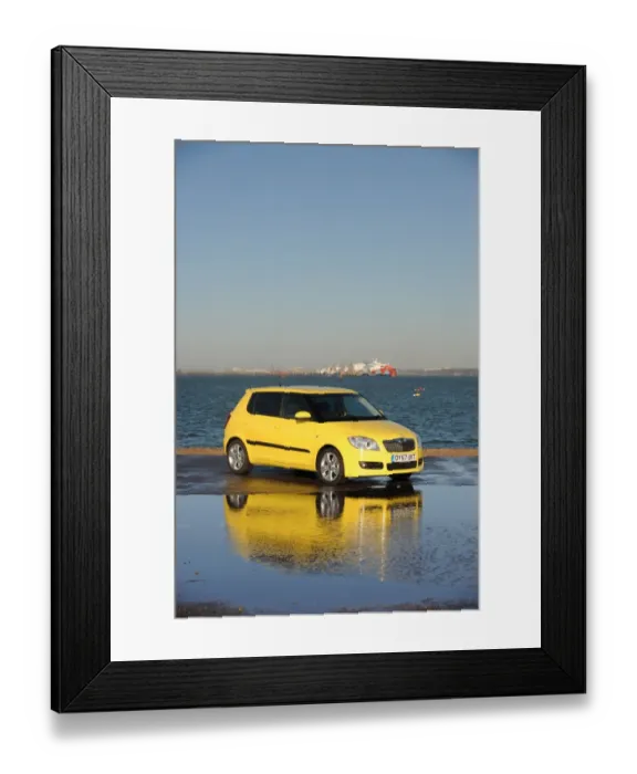 Framed Print : SKODA Fabia 2007 Framed Print : SKODA Fabia 2007