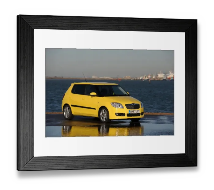 Framed Print : SKODA Fabia 2007