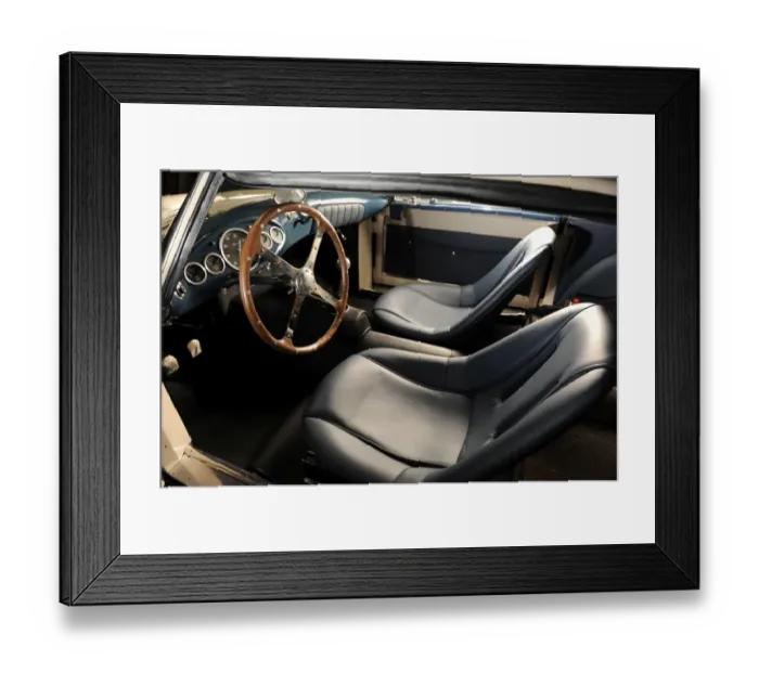 Framed Print : Siata Mille Miglia
