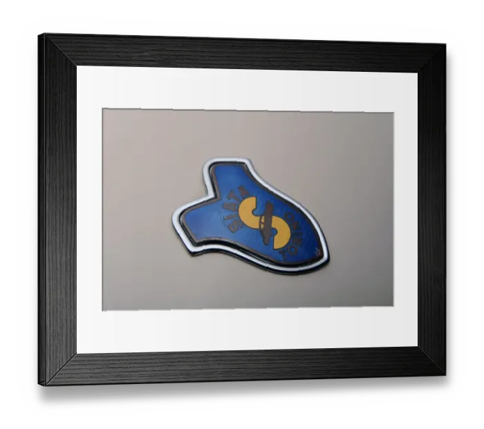 Framed Print : Siata Mille Miglia