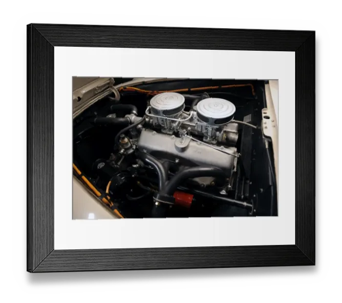 Framed Print : Siata Mille Miglia