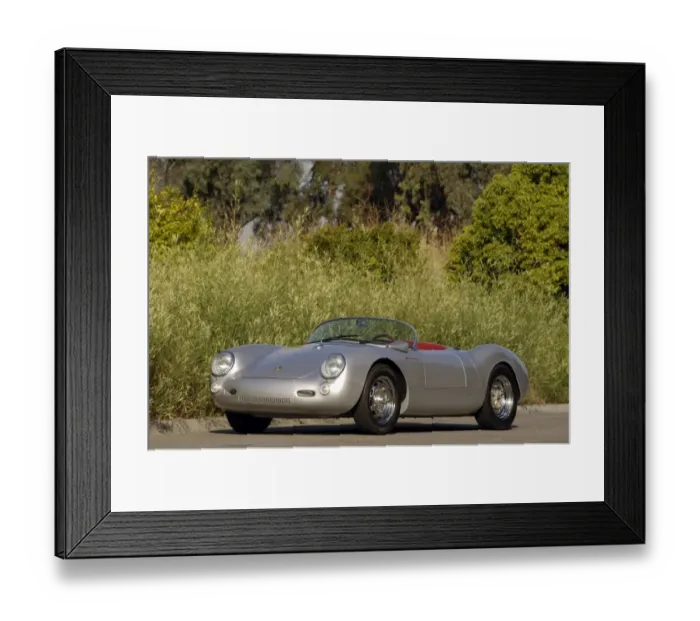 Framed Print : 1956 Porsche spyder Framed Print : 1956 Porsche spyder