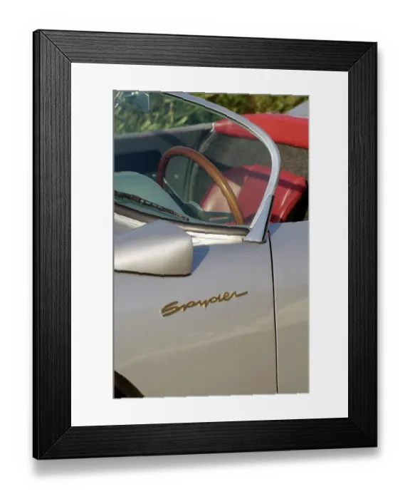 Framed Print : 1956 Porsche spyder