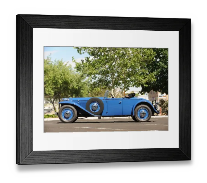 Framed Print : Ruxton model c