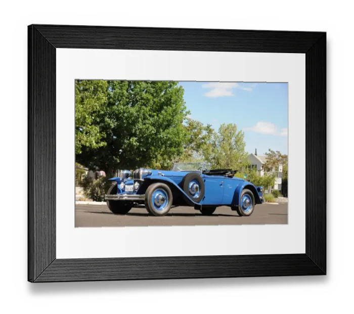 Framed Print : Ruxton model c