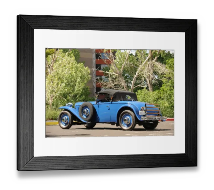 Framed Print : Ruxton model c