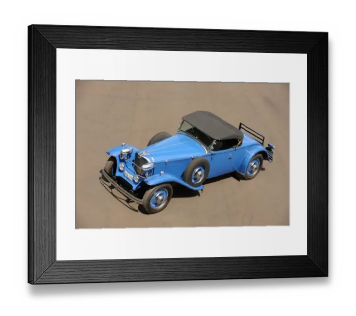 Framed Print : Ruxton model c
