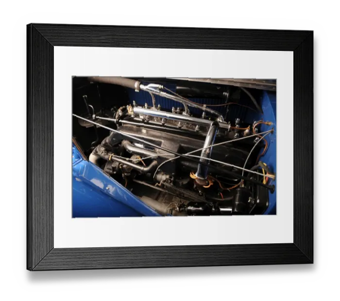 Framed Print : Ruxton model c