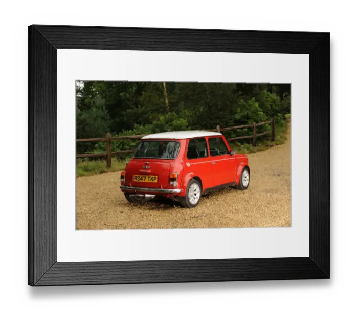 Framed Print : Rover Mini Cooper Framed Print : Rover Mini Cooper