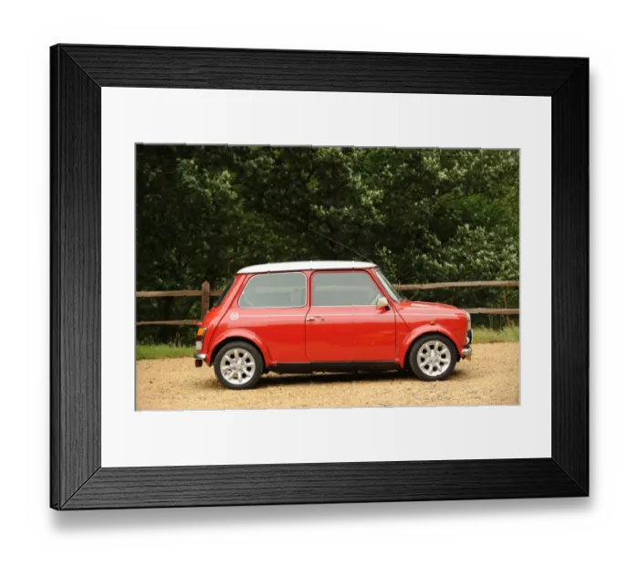 Framed Print : Rover Mini Cooper Framed Print : Rover Mini Cooper