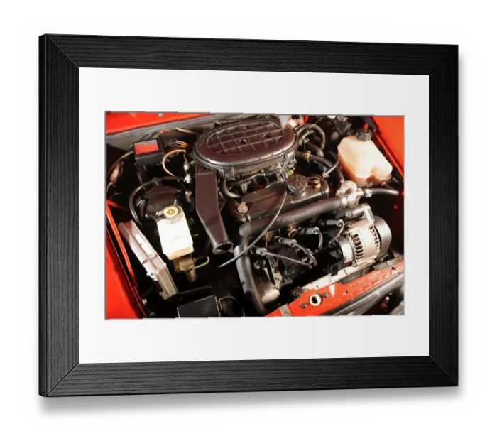 Framed Print : Rover Mini Cooper
