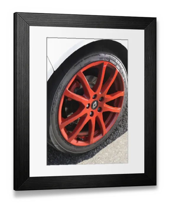 Framed Print : Renault Megane