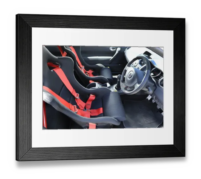 Framed Print : Renault Megane