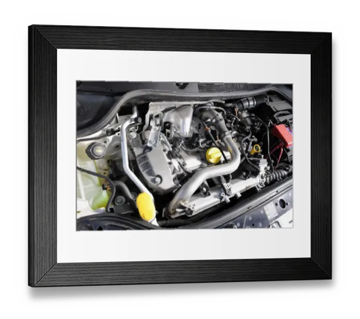 Framed Print : Renault Megane Framed Print : Renault Megane