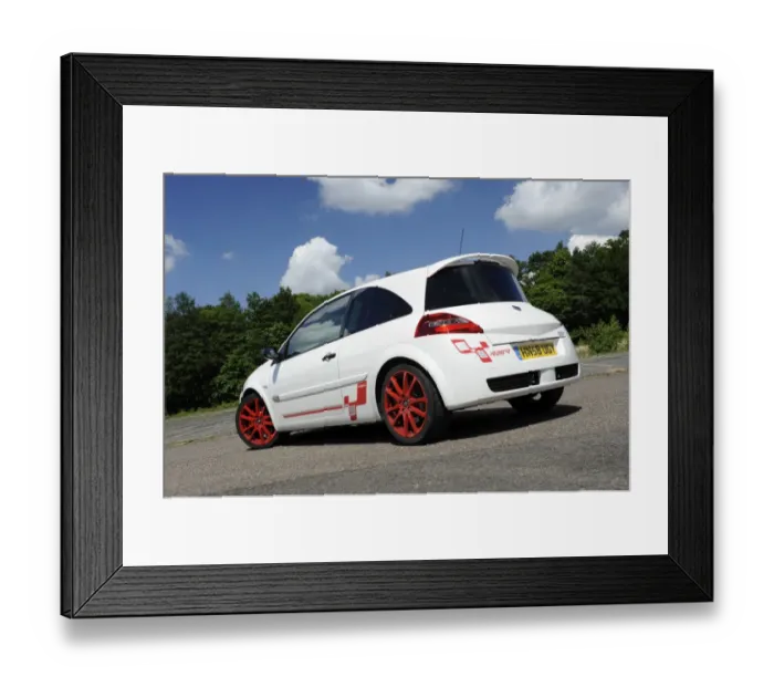 Framed Print : Renault Megane