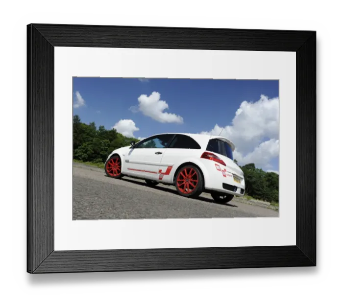 Framed Print : Renault Megane