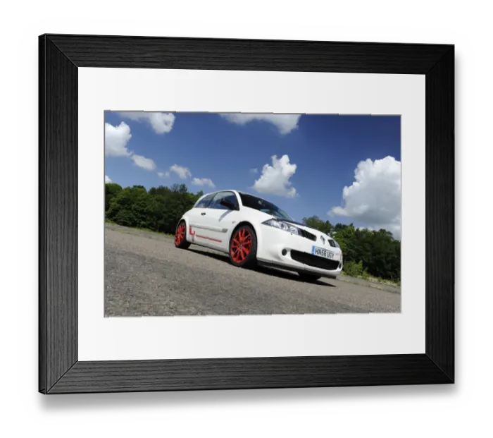 Framed Print : Renault Megane Framed Print : Renault Megane