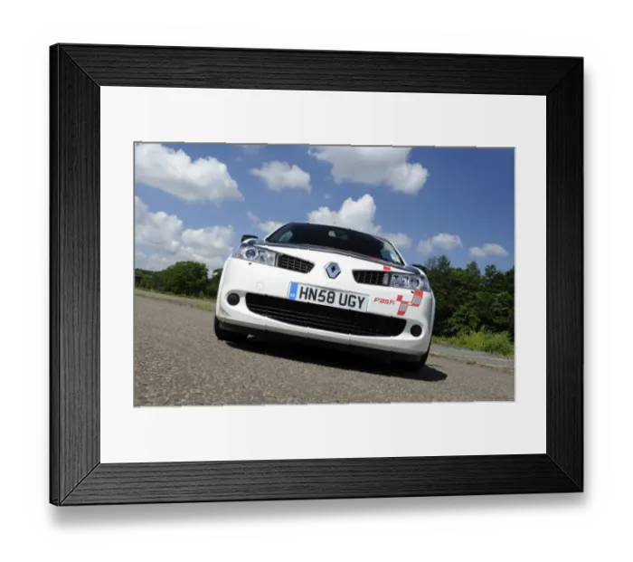 Framed Print : Renault Megane Sport R26R 2009 Framed Print : Renault Megane Sport R26R 2009