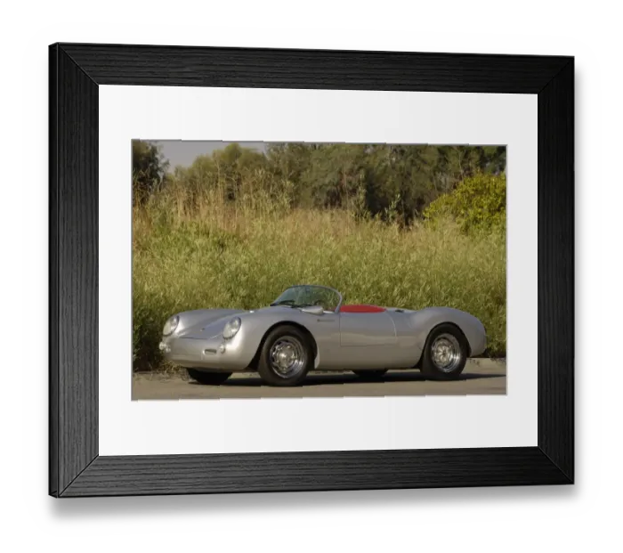 Framed Print : 1956 Porsche spyder Framed Print : 1956 Porsche spyder