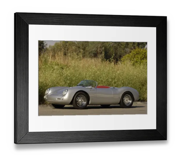 Framed Print : 1956 Porsche spyder Framed Print : 1956 Porsche spyder