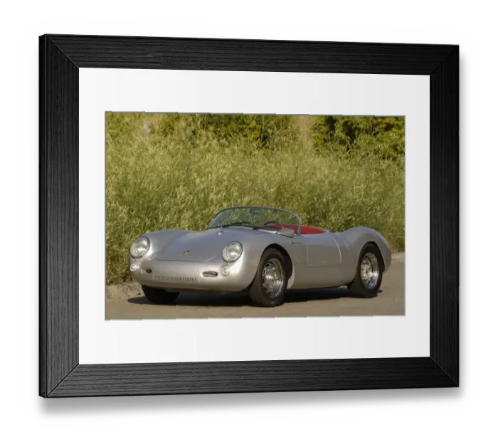 Framed Print : 1956 Porsche spyder Framed Print : 1956 Porsche spyder