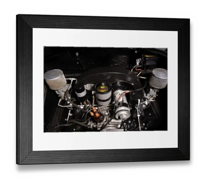 Framed Print : 1956 Porsche spyder Framed Print : 1956 Porsche spyder