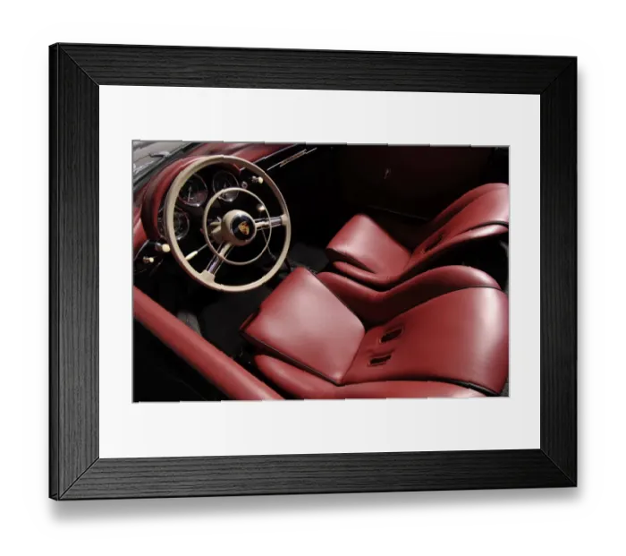 Framed Print : 1956 Porsche spyder