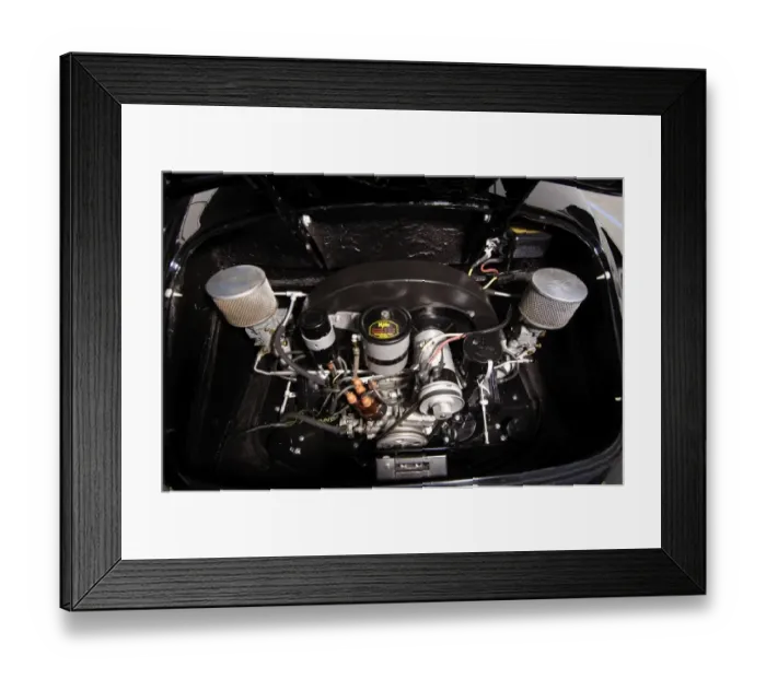 Framed Print : 1956 Porsche spyder Framed Print : 1956 Porsche spyder