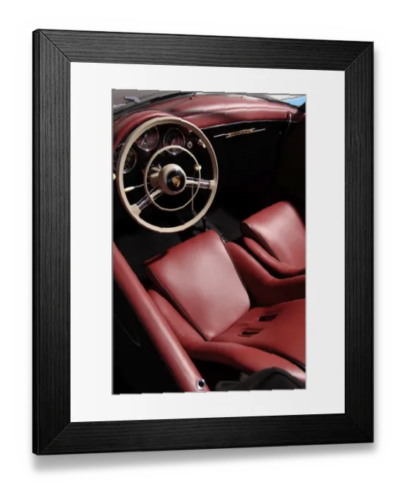 Framed Print : 1956 Porsche spyder Framed Print : 1956 Porsche spyder