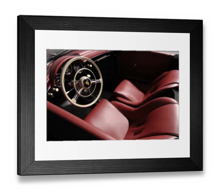 Framed Print : 1956 Porsche spyder Framed Print : 1956 Porsche spyder