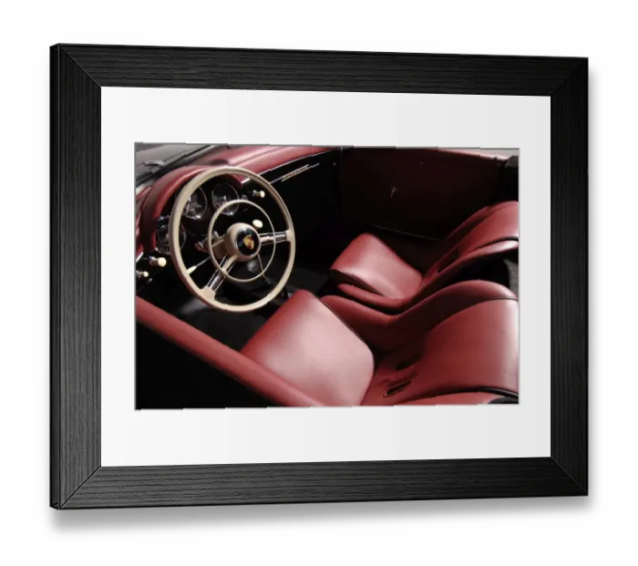 Framed Print : 1956 Porsche spyder Framed Print : 1956 Porsche spyder