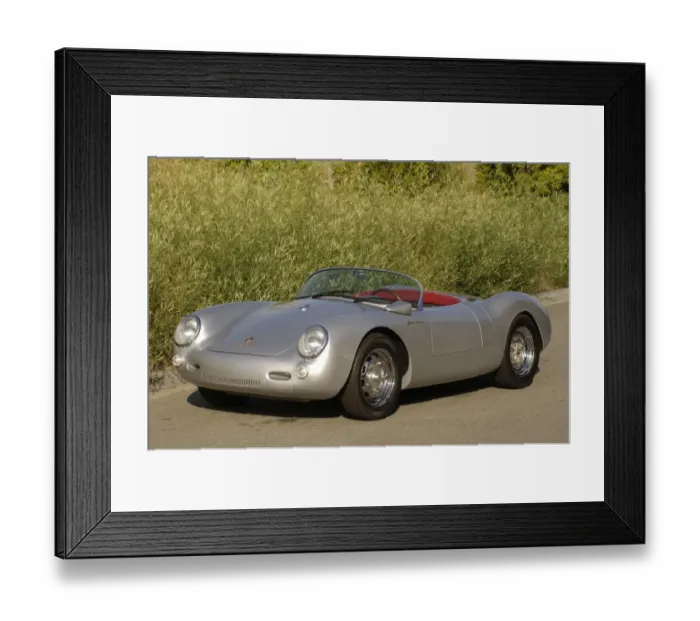 Framed Print : 1956 Porsche spyder Framed Print : 1956 Porsche spyder