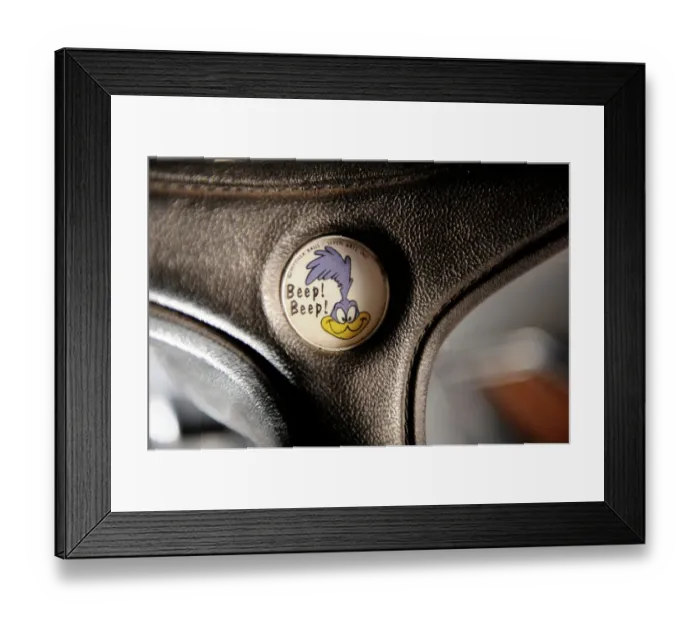 Framed Print : Plymouth hemi roadrunner