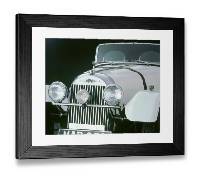Framed Print : Morgan Plus Four grille Framed Print : Morgan Plus Four grille