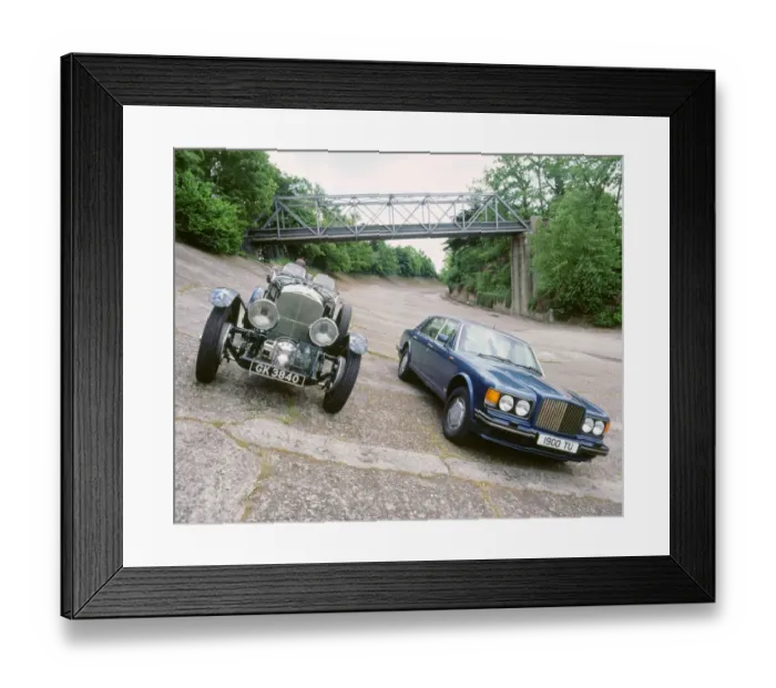 Framed Print : 1991 Bentley Turbo R Framed Print : 1991 Bentley Turbo R