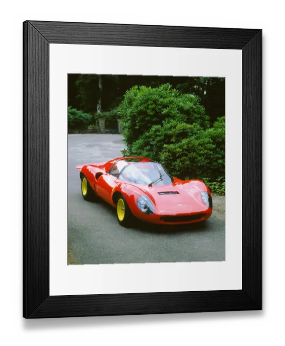 Framed Print : 1966 Ferrari 206s Dino Framed Print : 1966 Ferrari 206s Dino