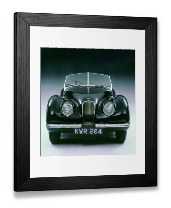 Framed Print : 1950 Jaguar XK120 Framed Print : 1950 Jaguar XK120