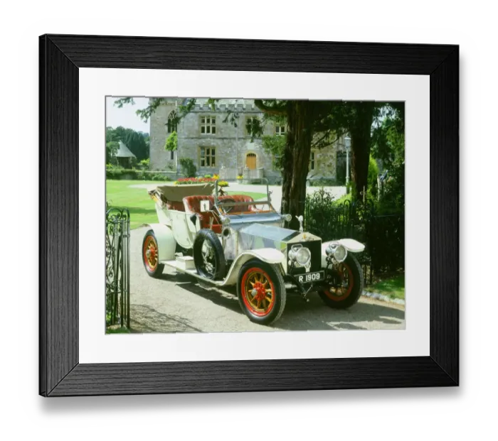 Framed Print : 1909 Rolls Royce Silver Framed Print : 1909 Rolls Royce Silver