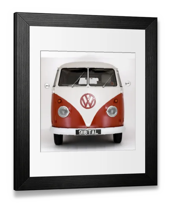 Framed Print : 1963 Volkswagen devon