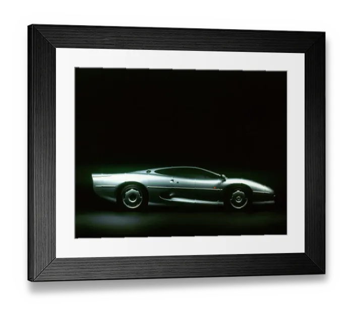 Framed Print : 1993 Jaguar XJ 220