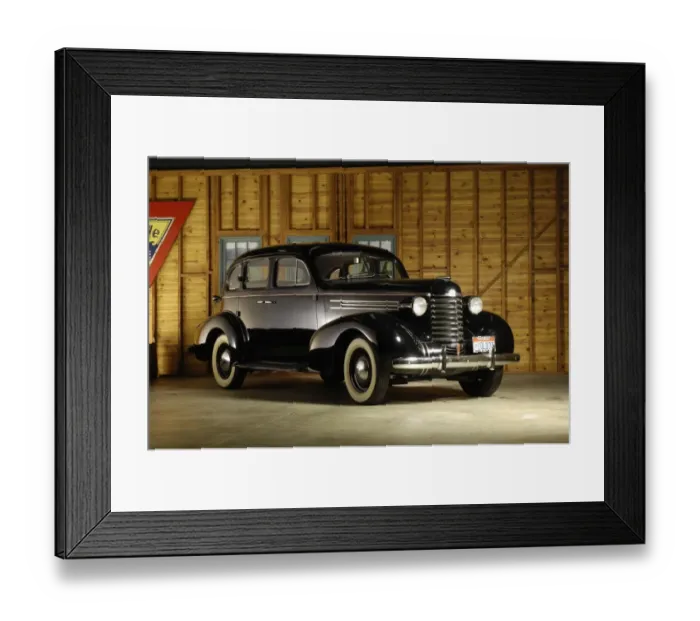 Framed Print : Oldsmobile 1937