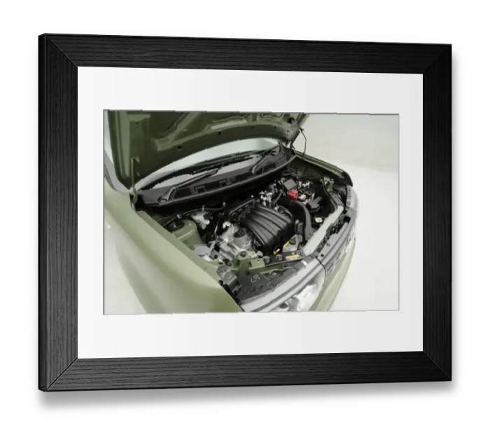 Framed Print : Nissan Cube 2008 Framed Print : Nissan Cube 2008