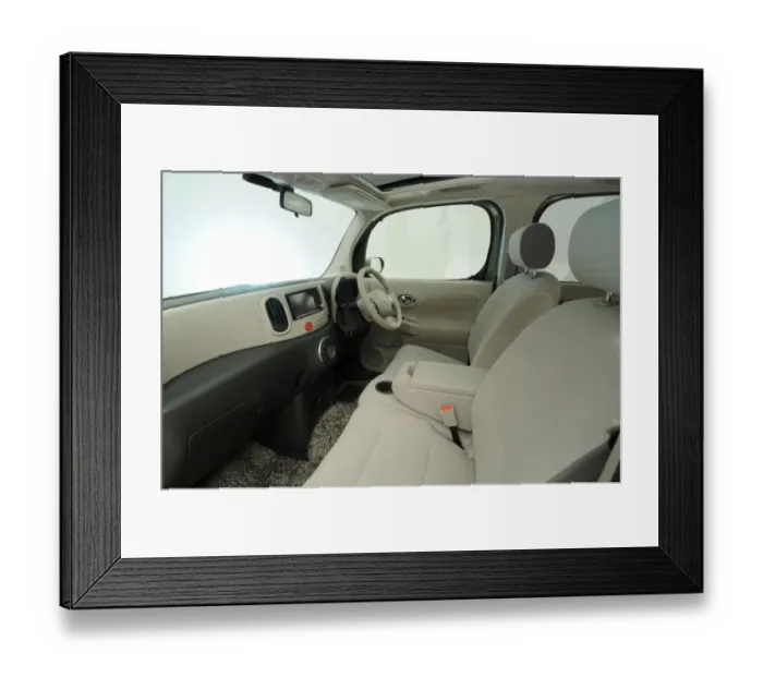 Framed Print : Nissan Cube 2008
