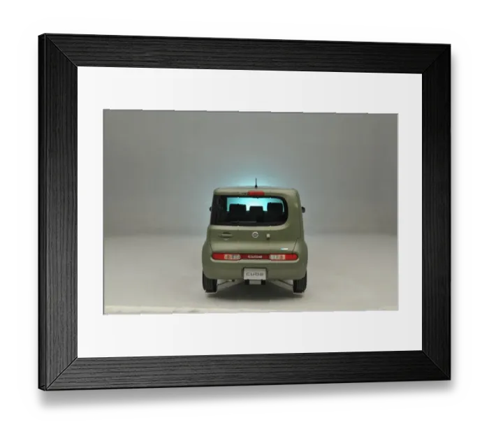 Framed Print : Nissan Cube 2008
