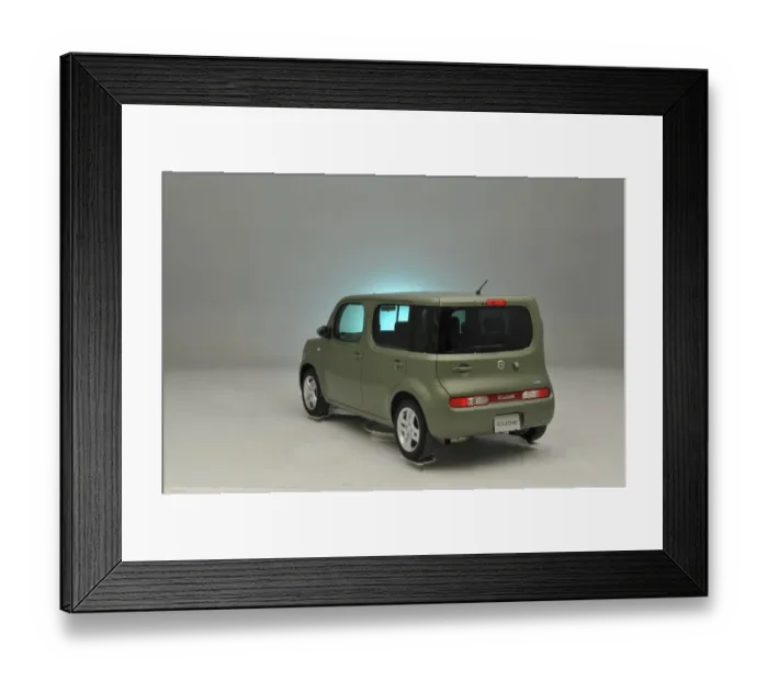 Framed Print : Nissan Cube 2008