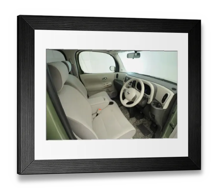 Framed Print : Nissan Cube 2008