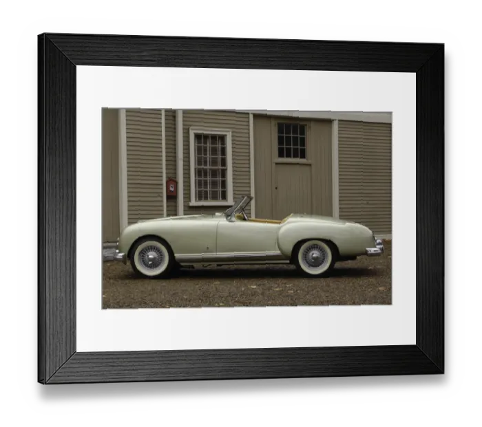 Framed Print : Nash Healey 1953 Framed Print : Nash Healey 1953