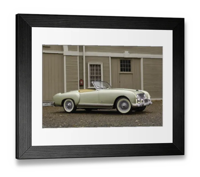 Framed Print : Nash Healey 1953