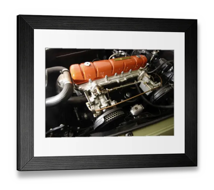 Framed Print : Nash Healey 1953 Framed Print : Nash Healey 1953